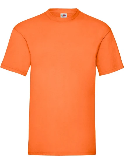 Tričko Fruit of the Loom Valueweight T 16.1036 oranžové Tričko Fruit of the Loom Valueweight T 16.1036 oranžové