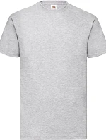 Tričko Fruit of the Loom Valueweight T 16.1036, melírovaná sivá