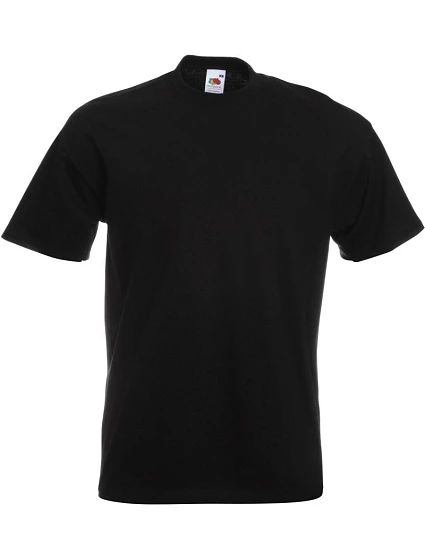 Tričko Fruit of the Loom Super Premium T 16.1044 čierne Tričko Fruit of the Loom Super Premium T 16.1044 čierne