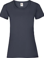 Fruit of the Loom Lady-Fit Valueweight T Dámske tričko 16.1372 tmavomodrá