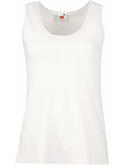 Fruit of the Loom Lady-Fit Valueweight Vest Dámske tielko 16.1376 biele Fruit of the Loom Lady-Fit Valueweight Vest Dámske tielko 16.1376 biele