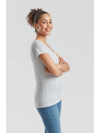 LadyFit Valueweight VNeck T Dámské tričko s výstřihem do V model 22444708 white - Fruit of the Loom LadyFit Valueweight VNeck T Dámské tričko s výstřihem do V model 22444708 white - Fruit of the Loom