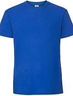 Fruit of the Loom Iconic 195 T Pánske tričko z hrubého materiálu 16.1422 kráľovská modrá