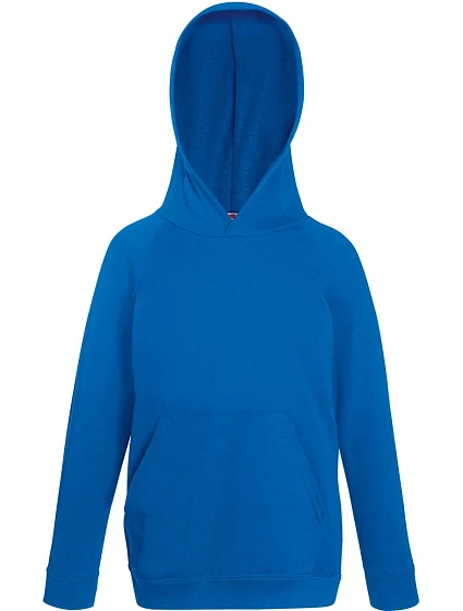 Fruit of the Loom Kids Lightweight Hooded Sweat Detská mikina s kapucňou 16.2009 kráľovská modrá