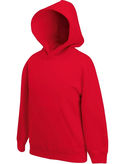 Fruit of the Loom Classic Kids Hooded Sweat Detská mikina s kapucňou 16.2043 červená Fruit of the Loom Classic Kids Hooded Sweat Detská mikina s kapucňou 16.2043 červená
