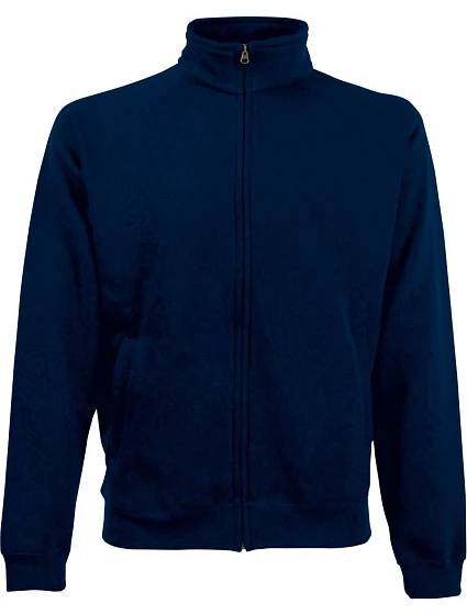 Mikina Fruit of the Loom Premium Sweat Jacket 16.2228 tmavomodrá Mikina Fruit of the Loom Premium Sweat Jacket 16.2228 tmavomodrá