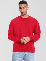 Mikina Fruit of the Loom Iconic 250 Set-In Sweat 16.2292 červená