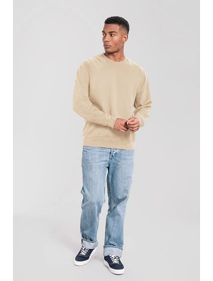 Mikina Fruit of the Loom Iconic 250 Set-In Sweat 16.2292, farba desert sand Mikina Fruit of the Loom Iconic 250 Set-In Sweat 16.2292, farba desert sand