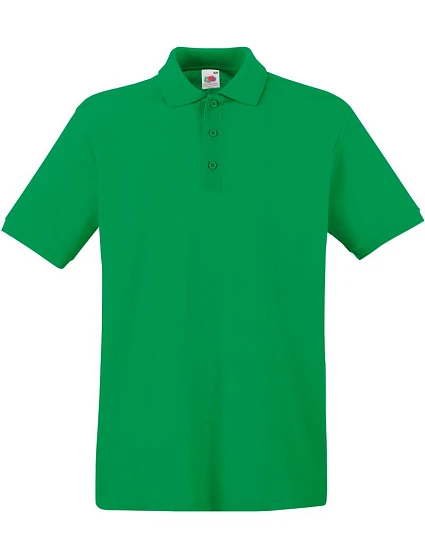 Fruit of the Loom Premium Polo Piqué – polokošeľa 16.3218, kelly green Fruit of the Loom Premium Polo Piqué – polokošeľa 16.3218, kelly green