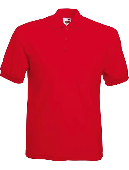 Fruit of the Loom 65/35 Pique Polo Piqué polo 16.3402 červená Fruit of the Loom 65/35 Pique Polo Piqué polo 16.3402 červená