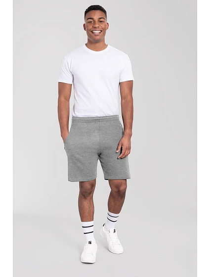 Fruit of the Loom Iconic 250 Shorts Šortky z teplákovej látky 16.4066 athletic heather Fruit of the Loom Iconic 250 Shorts Šortky z teplákovej látky 16.4066 athletic heather