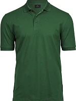 Tee Jays TJ 1405 Pánske luxusné ťažké strečové piqué polo 18.1405 lesná zeleň