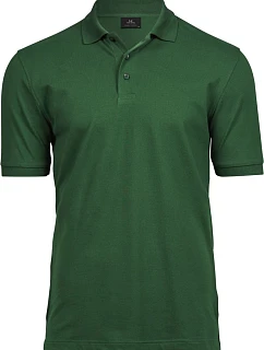 Tee Jays TJ 1405 Pánske luxusné ťažké strečové piqué polo 18.1405 lesná zeleň