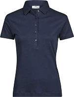 Tee Jays TJ 1441 Dámske polo tričko z bavlny pima 18.1441 tmavomodré