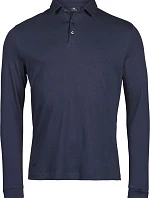 Tee Jays TJ 1442 Pima polokošeľa s dlhým rukávom 18.1442 tmavomodrá
