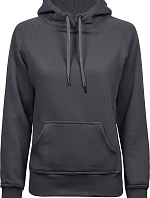 Tee Jays TJ 5431 Dámska mikina s kapucňou 18.5431 tmavošedá