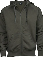 Tee Jays TJ 5435 Pánska mikina s kapucňou 18.5435 tmavozelená