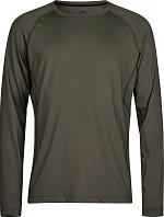 Tee Jays TJ 7022 Športové tričko CoolDry s dlhým rukávom 18.7022 tmavozelené