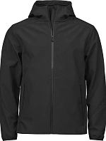 Tee Jays TJ 9524 3-vrstvová softshellová bunda s kapucňou „Performance“ 18.9524 čierna