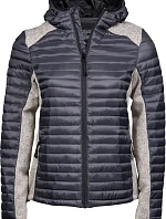 Tee Jays TJ 9611 Dámska outdoorová bunda Crossover 18.9611 space grey/grey melange