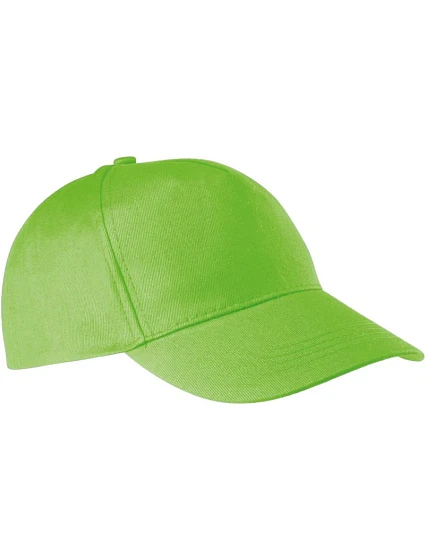 K-up KP 116 5 panelová kšiltovka 20.0116 lime K-up KP 116 5 panelová kšiltovka 20.0116 lime