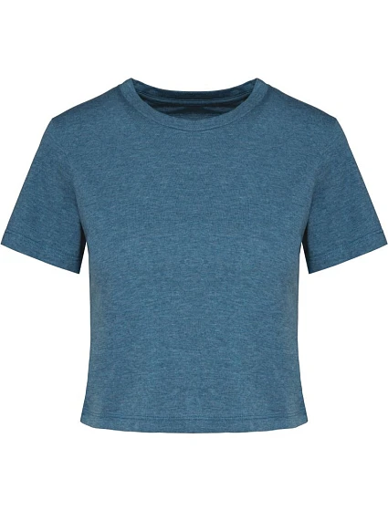 Kariban ProAct PA 4022 Dámsky crop top 20.4022 duck blue heather Kariban ProAct PA 4022 Dámsky crop top 20.4022 duck blue heather