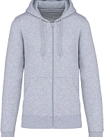Kariban K 4030 Ekologická mikina s kapucňou 20.4030 oxford grey