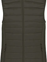 Kariban K 6114 Dámska ľahká vesta 20.6114 tmavá khaki