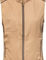 WK WK 6149 Dámska vesta „Day-to-Day“ 20.6149 camel/black