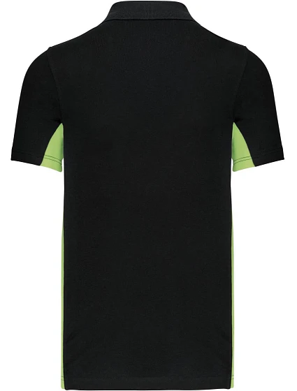 K 232 piqué polo black/lime model 22506559 - Kariban K 232 piqué polo black/lime model 22506559 - Kariban