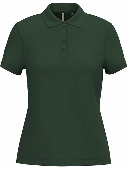 Kariban K 255 Dámske polo tričko z piké 20.K255 lesná zeleň Kariban K 255 Dámske polo tričko z piké 20.K255 lesná zeleň