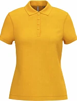 Kariban K 255 Dámske polo tričko z piké 20.K255 žlté
