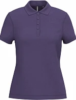Kariban K 255 Dámske polo tričko z piké 20.K255 fialové