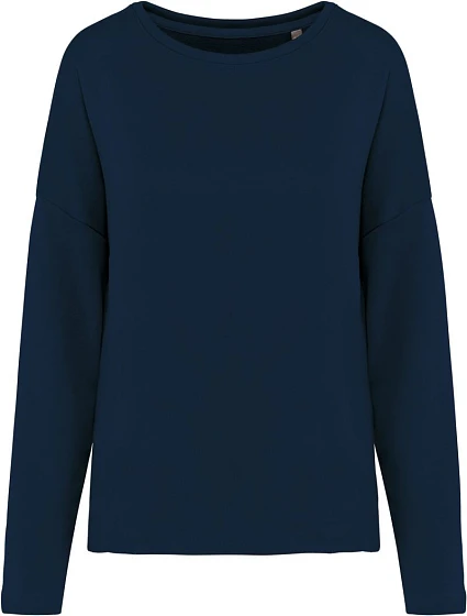 Kariban K 471 Dámska mikina oversize 20.K471 tmavomodrá
