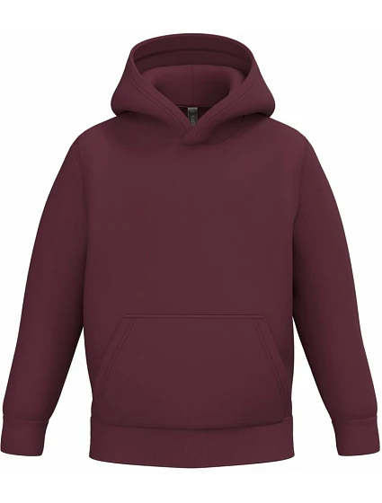 Kariban K 477 Detská mikina s kapucňou 20.K477 wine Kariban K 477 Detská mikina s kapucňou 20.K477 wine
