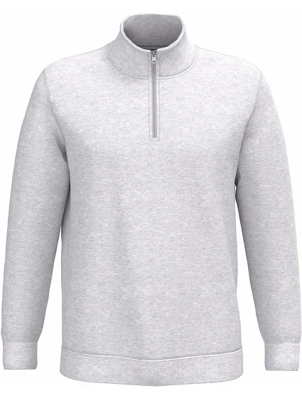 Kariban K 478 Mikina so 1/4 zipsom 20.K478 ash heather Kariban K 478 Mikina so 1/4 zipsom 20.K478 ash heather