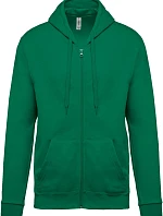 Kariban K 479 Mikina s kapucňou 20.K479 kelly green