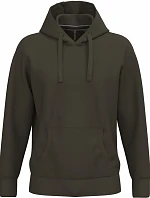 Kariban K 489 Mikina s kapucňou 20.K489 tmavá khaki
