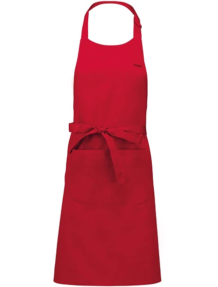 Kariban K 885 Zástěra s laclem 20.K885 red Kariban K 885 Zástěra s laclem 20.K885 red