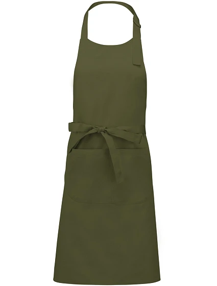 Kariban K 885 Zástěra s laclem 20.K885 light khaki Kariban K 885 Zástěra s laclem 20.K885 light khaki