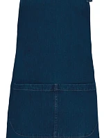 Kariban K 885 Zástěra s laclem 20.K885 denim