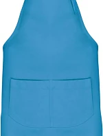 Kariban K 889 Dětská zástěra s laclem 20.K889 lagoon