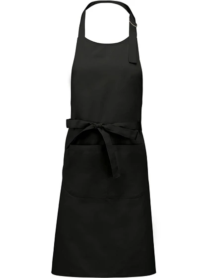 Kariban K 890 Zástěra s laclem "Sommelier" 20.K890 black
