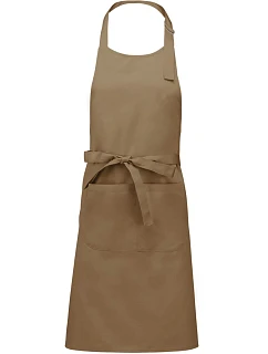 Kariban K 890 Zástěra s laclem "Sommelier" 20.K890 camel