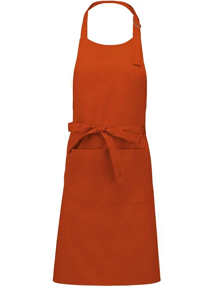 Kariban K 890 Zástěra s laclem "Sommelier" 20.K890 burnt orange