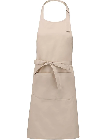 Kariban K 890 Zástera s náprsenkou „Sommelier“ 20.K890 angora