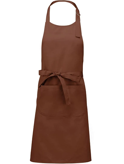Kariban K 890 Zásterka s náprsenkou „Sommelier“ 20.K890 cacao