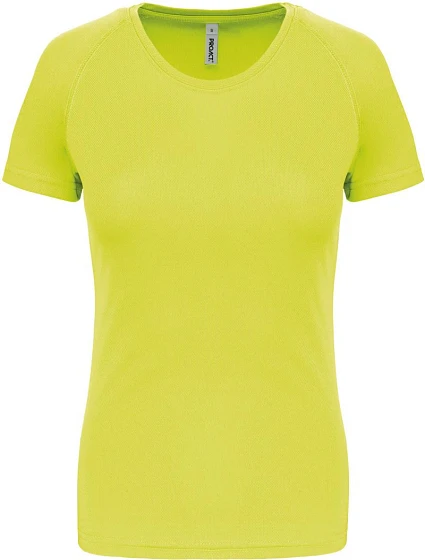 Kariban ProAct PA 439 Dámske športové tričko 20.P439 fluorescenčná žltá Kariban ProAct PA 439 Dámske športové tričko 20.P439 fluorescenčná žltá