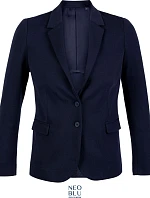 NEOBLU Marcel Women Dámsky piqué sako 24.3170 night blue