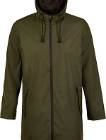 NEOBLU Antoine Men Nepremokavá pánska voskovaná bunda 24.3174 deep khaki